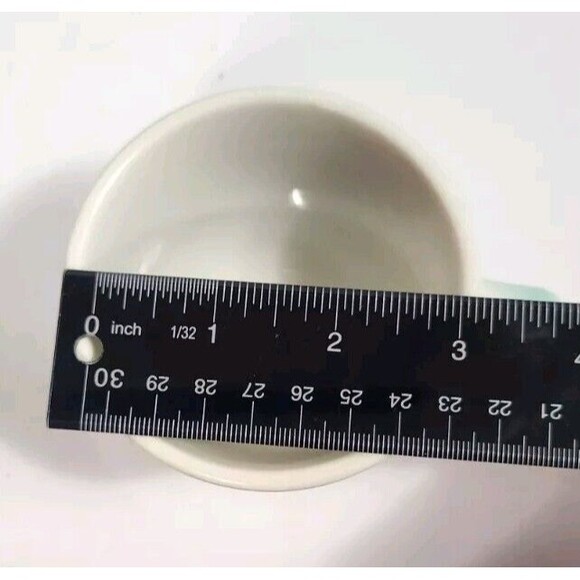 Vintage Jackson Custom China Mug  Turquoise Wave On White K8 - Picture 7 of 7